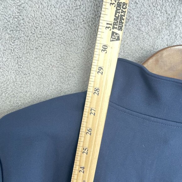 NEW 32 Degrees Men's Size M Full-Zip Jacket Polyester Navy Blue Windbreaker - Picture 7 of 9